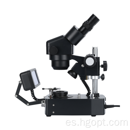 Microscopios de joyería de inspección de gemas profesionales de venta caliente